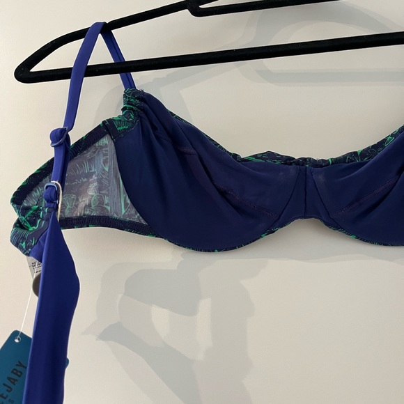 🏝NWT - Maison Lebajy Bikini Top, Size 34C - Picture 6 of 9